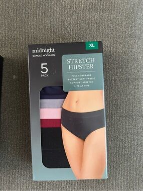 midnight Stretch Hipster 5-Pack - Assorted Colors (Women's)